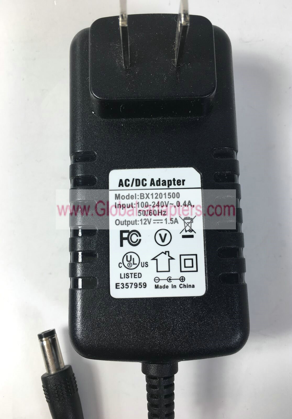 Brand New 12V 1.5A AC DC Adapter BX1201500 Power Supply - Click Image to Close